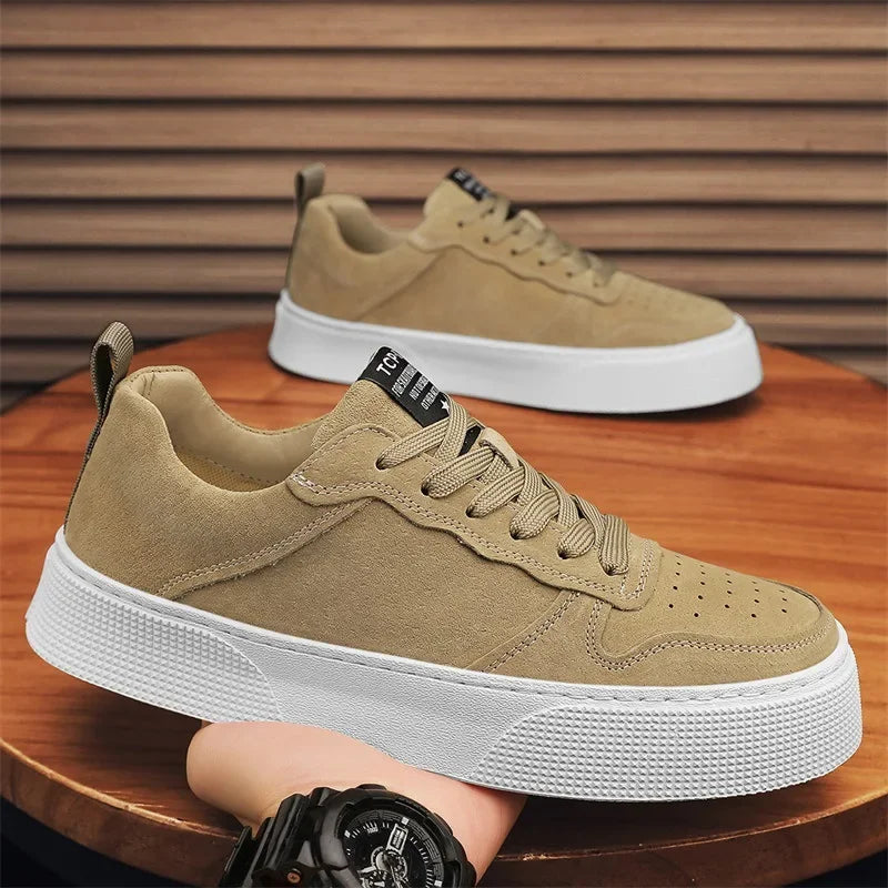 Men's Suede Platform Sneakers