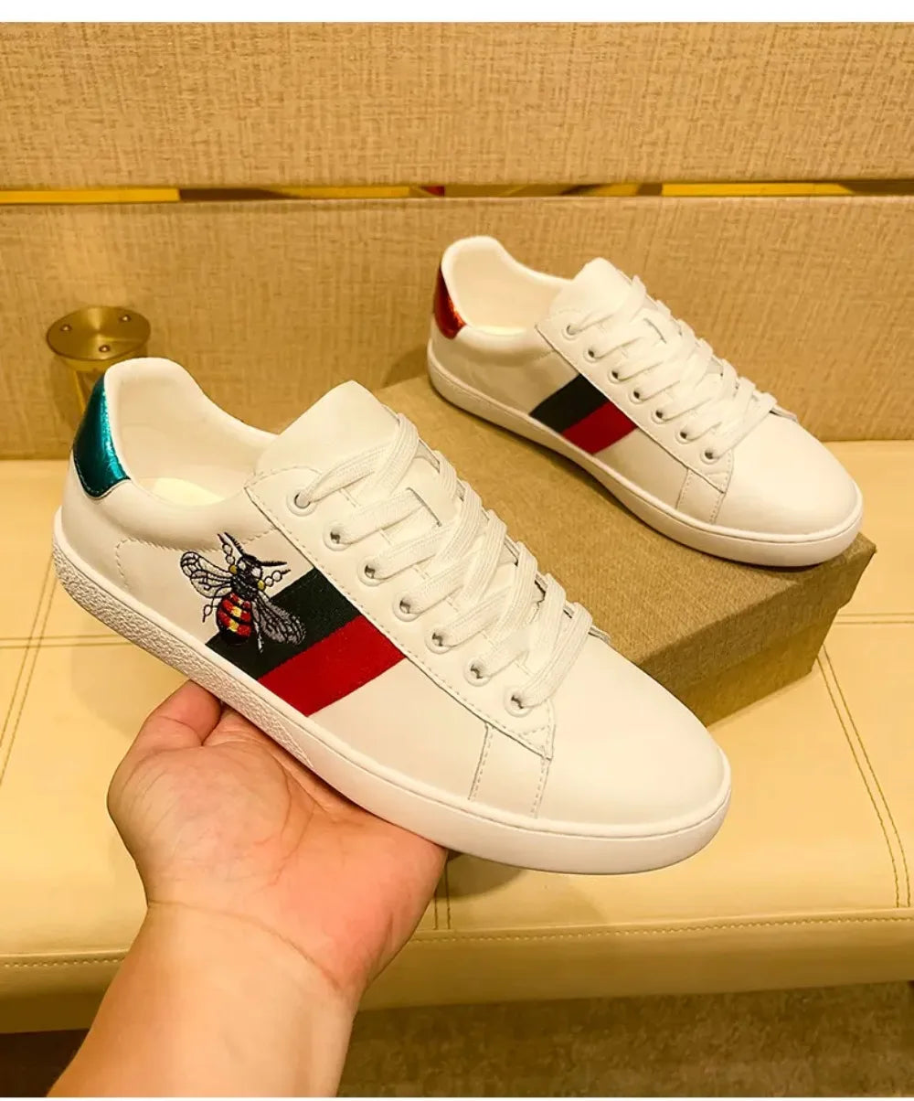 Men's Embroidered Skate Sneakers