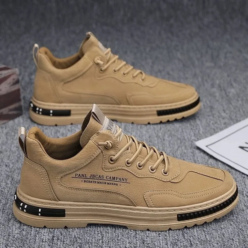 Men's Breathable Platform Sneakers