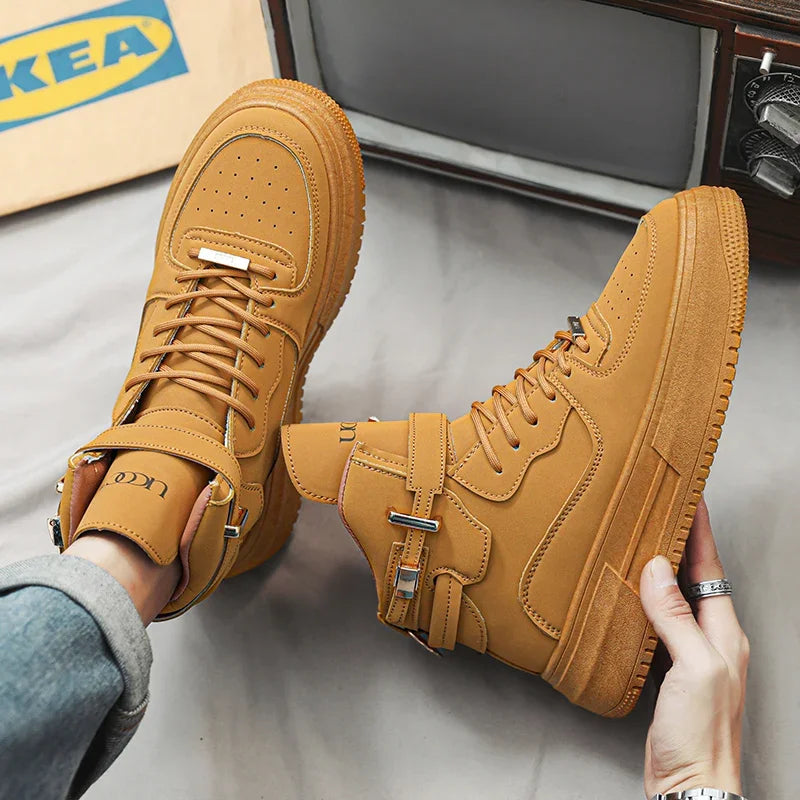 Men's High-Top Casual Sneakers