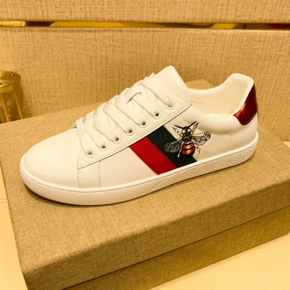 Men's Embroidered Skate Sneakers