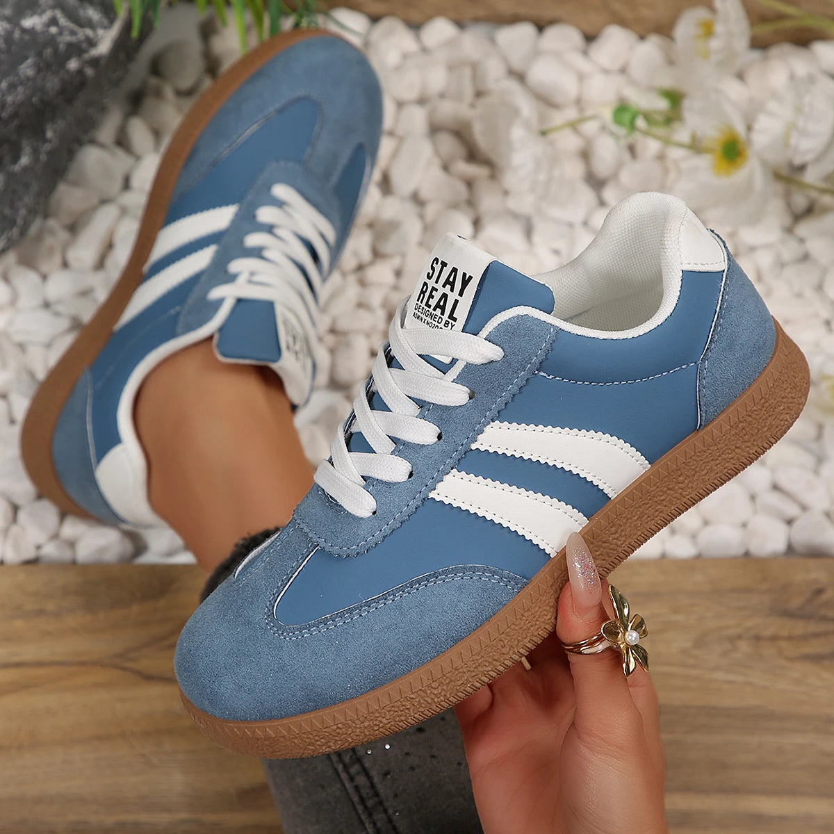 Women's Casual Patchwork Sneakers