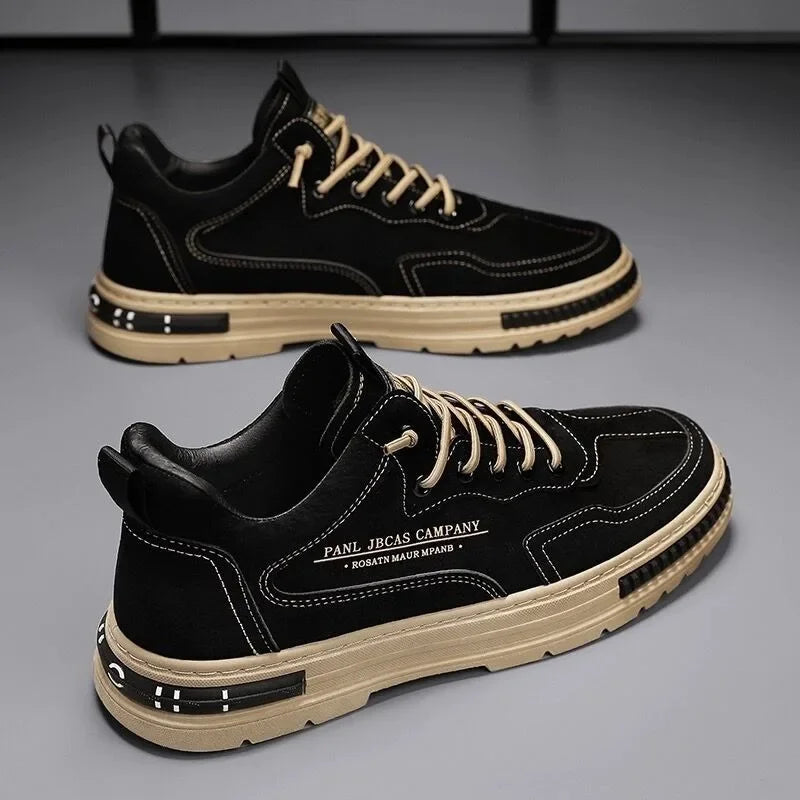 Men's Breathable Platform Sneakers