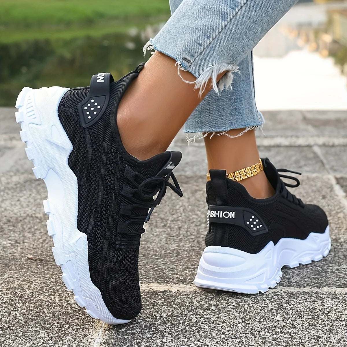Women's Knit Walking Sneakers