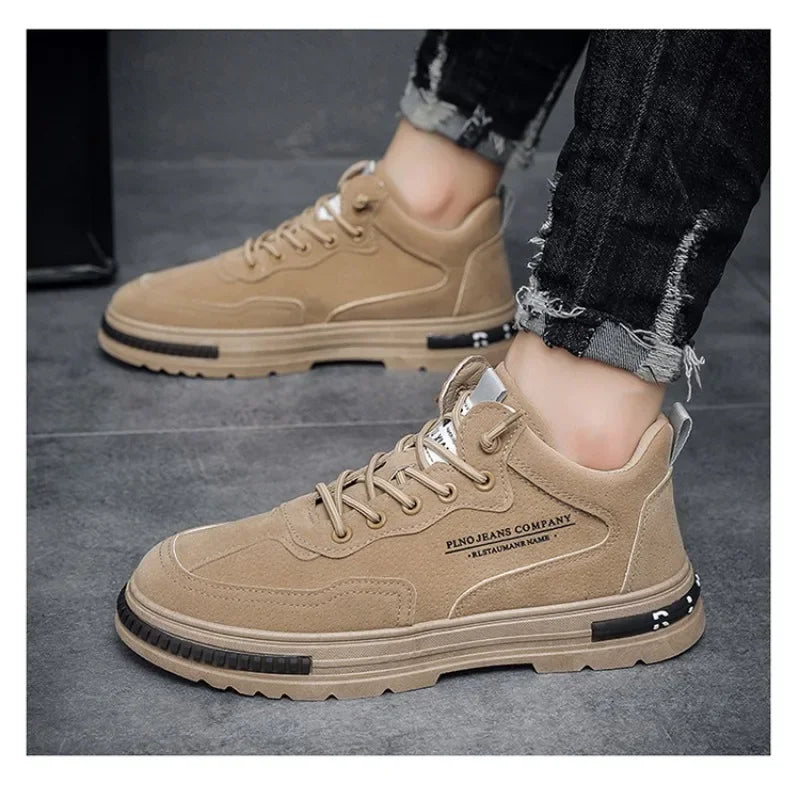 Men's Breathable Platform Sneakers