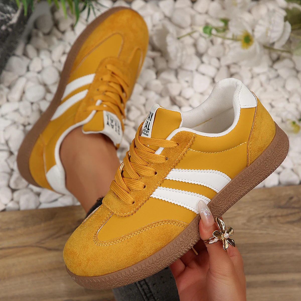Women's Casual Patchwork Sneakers