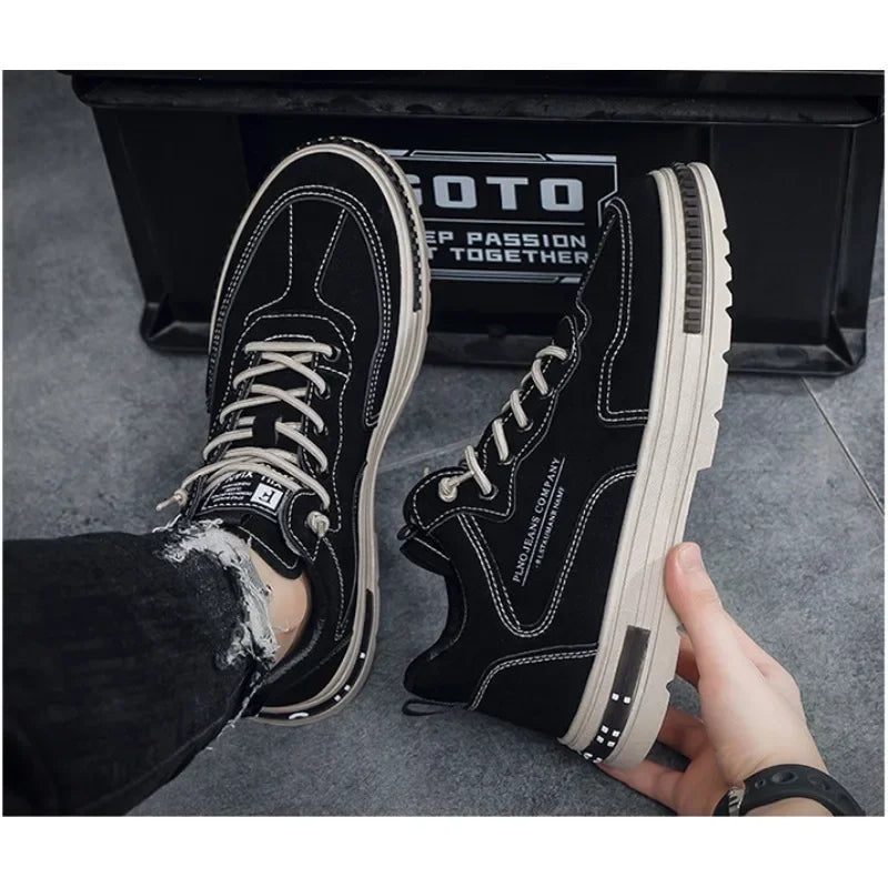 Men's Breathable Platform Sneakers