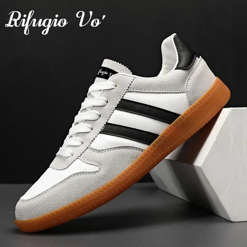 Men's Thick-Sole Board Sneakers