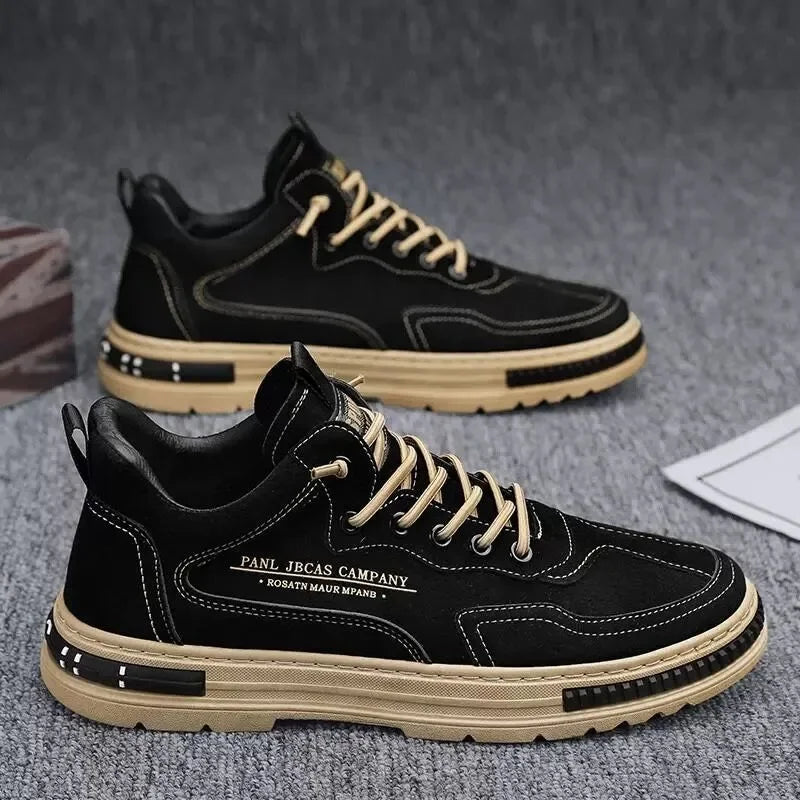 Men's Breathable Platform Sneakers