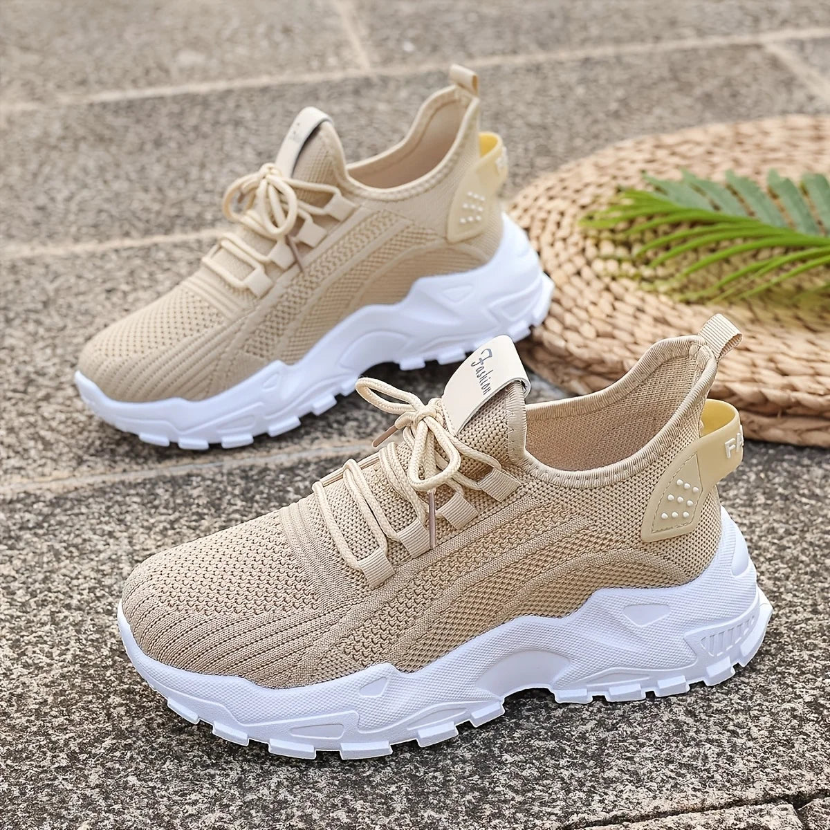 Women's Knit Walking Sneakers