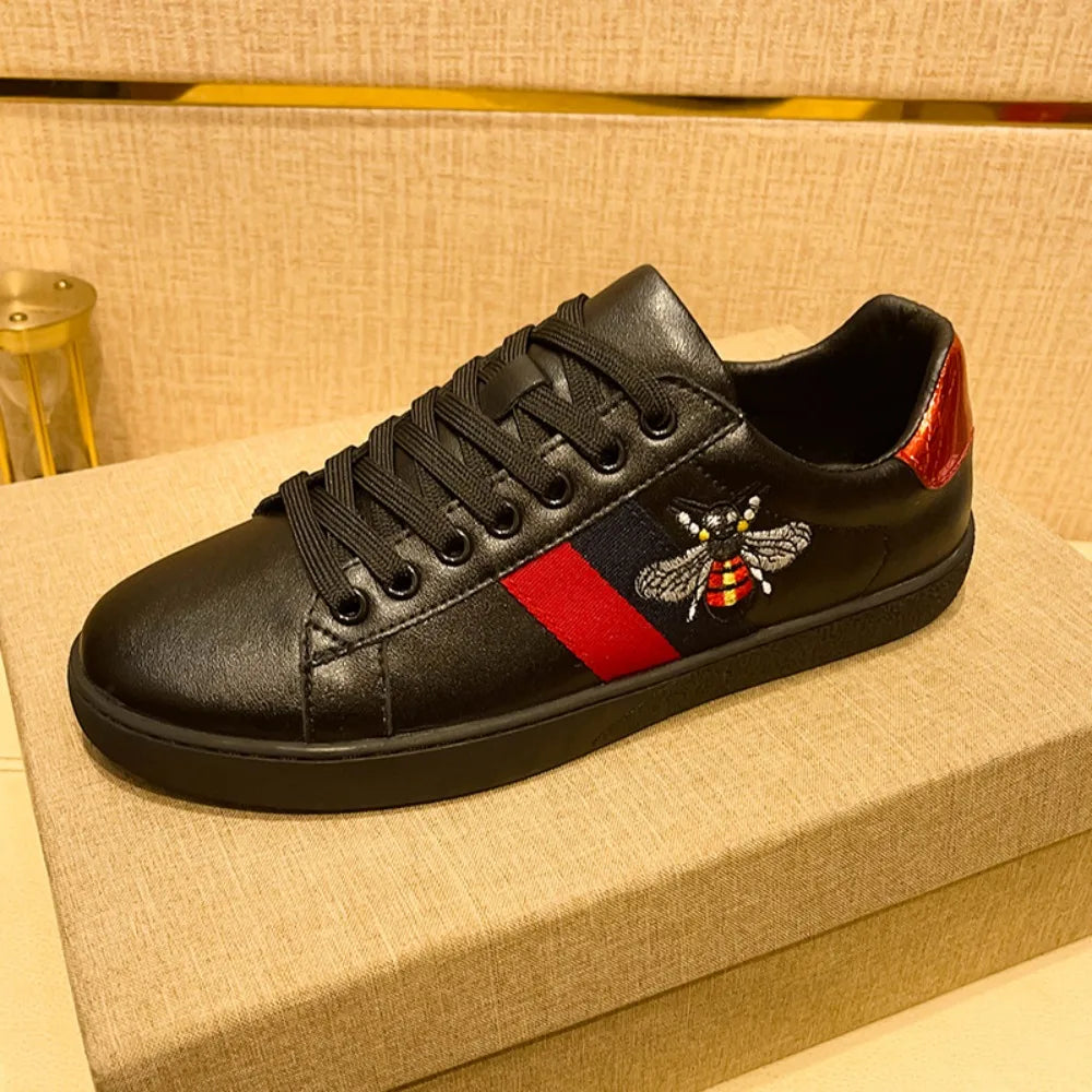 Men's Embroidered Skate Sneakers