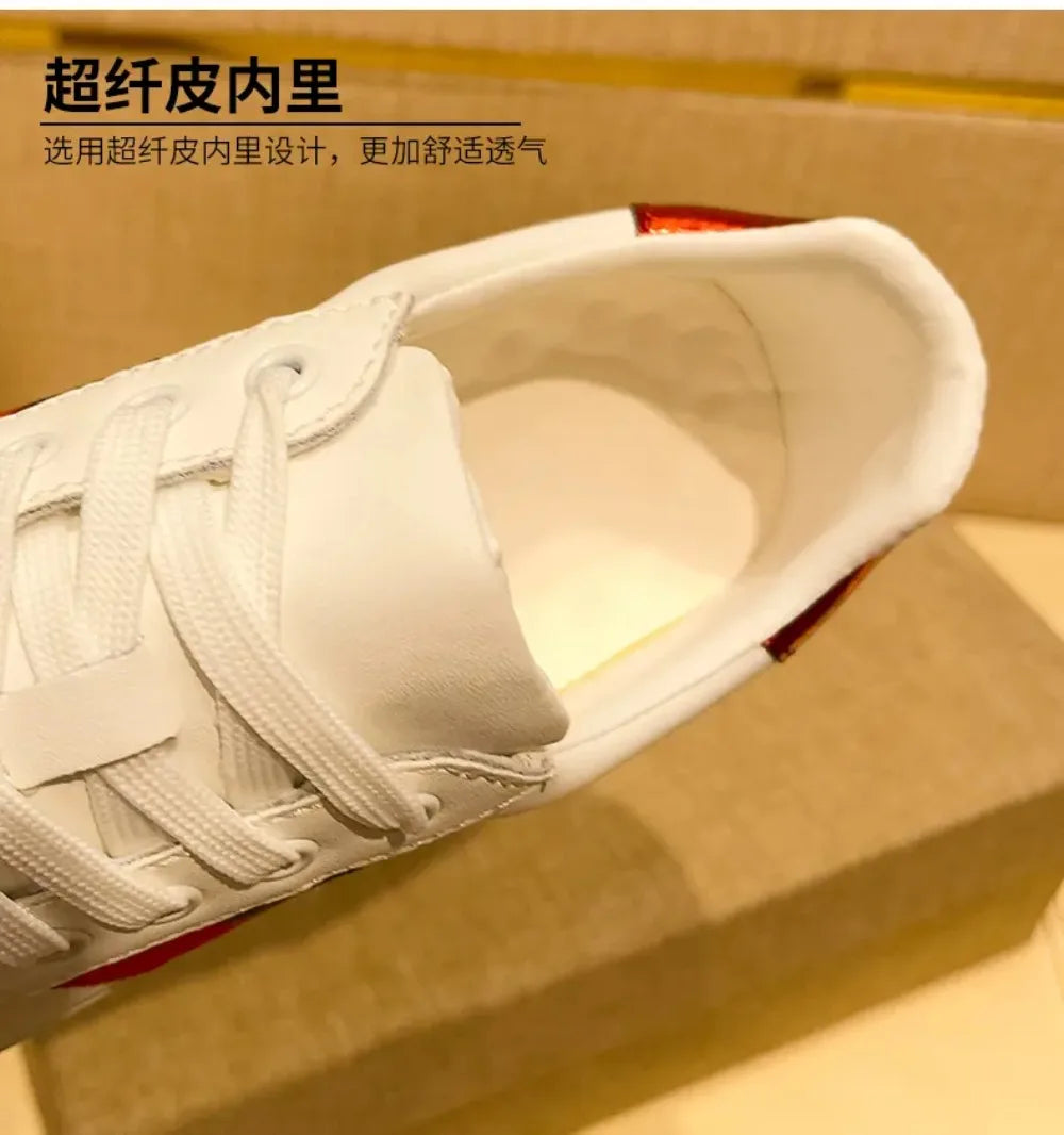 Men's Embroidered Skate Sneakers