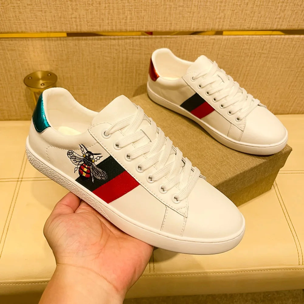 Men's Embroidered Skate Sneakers
