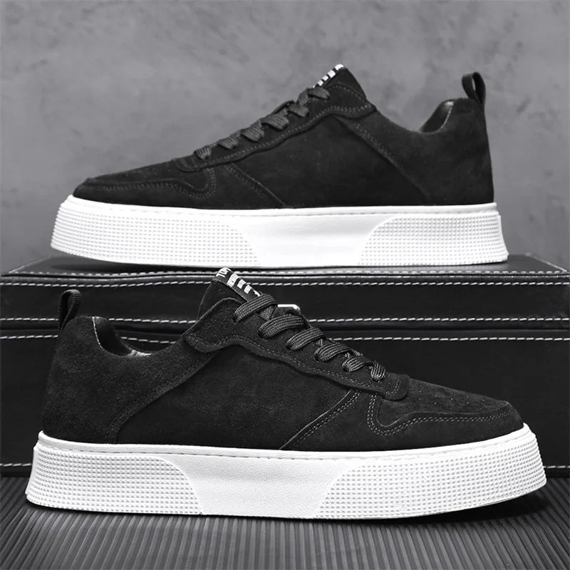 Men's Suede Platform Sneakers