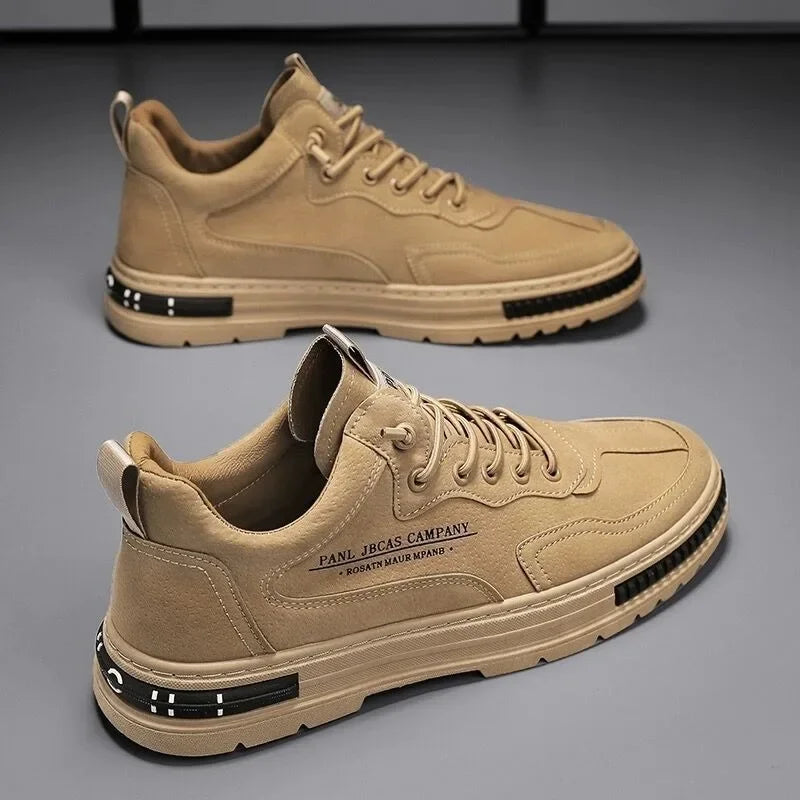 Men's Breathable Platform Sneakers